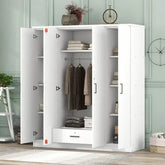 Bellemave® 4 - Door Wardrobe with 1 Drawer - Bellemave