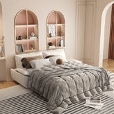 Bellemave® 73.2" 3 - in - 1 Queen Pull Out Sofa Bed,Convertible Sleeper Sofa - Bellemave