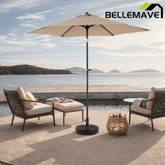 Bellemave® Double Sided Outdoor Umbrella Rectangular Large with Crank - Bellemave
