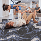 Bellemave® home decor, Collection 5X7 L.Brown /Abstract Non - Shedding Living Room Bedroom Dining Home Office Stylish and Stain Resistant Area Rug - Bellemave