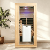 Bellemave® Infrared Sauna with One Person,Standard Indoor Sauna Room - Bellemave