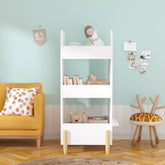 Bellemave® Kids Bookshelf with Chalkboard Side - Bellemave