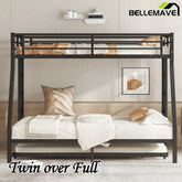 Bellemave® Metal Bunk Bed with Twin Size Trundle - Bellemave