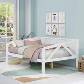 Bellemave® Minimalism Style Wood Daybed with Support - Bellemave