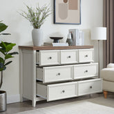 Bellemave® Modern 7 Drawers Dresser - Bellemave