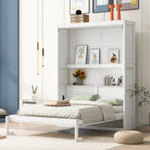 Bellemave® Murphy Bed Wall Bed with Shelves - Bellemave