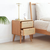 Bellemave® Pure Solid Wood Bedside Nightstands - Bellemave