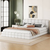 Bellemave® Queen Size Upholstered Platform Bed - Bellemave