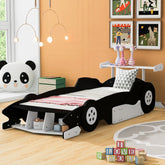 Bellemave® Race Car - Shaped Platform Bed with Wheels - Bellemave