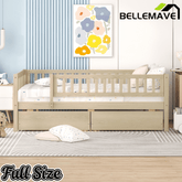Bellemave® Wood Daybed with Two Drawers - Bellemave