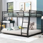 Bellemave® Full XL over Queen Metal Floor Bunk Bed - Bellemave