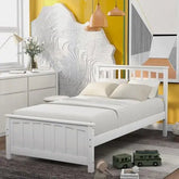 Bellemave® Twin Size Wood Platform Bed - Bellemave