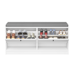 Bellemave® Shoe Organizer Cabinet with Cushion