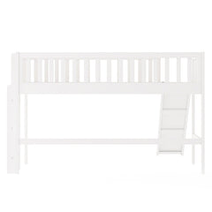 Bellemave® Low Loft Bed with Ladder and Slide