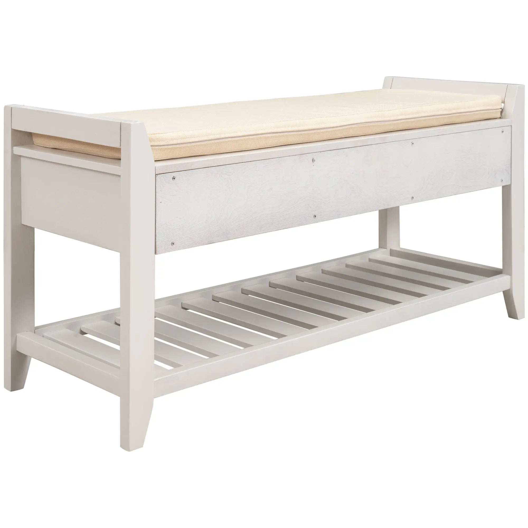 Bellemave® Shoe Rack with Cushioned Seat and Drawers Bellemave®