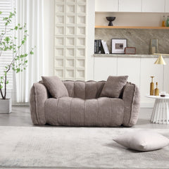 Bellemave® Soft Bean Bag Chair with High Resilience Foam Core