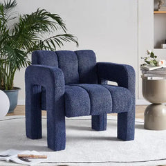 Bellemave® Wide Boucle Upholstered Accent Chair Bellemave®