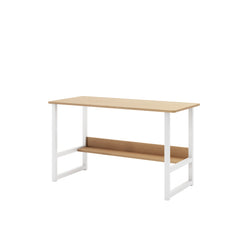 Bellemave® Simple Home Study Table with Bookshelf