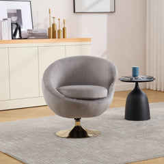 Bellemave® 360 Degree Swivel Cuddle Barrel Accent Chairs with Wide Upholstered