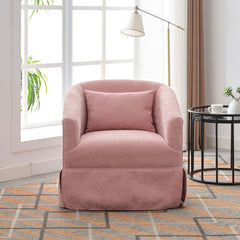 Bellemave® 360° Linen Blend Swivel Accent Armchair