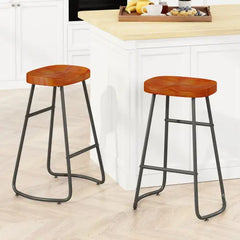 Bellemave® Stylish and Minimalist Bar Stools Set of 2, Counter Height Bar Stools Bellemave®