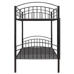 Bellemave® Twin Size Metal Bunk Bed