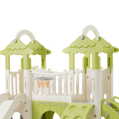 Bellemave® 8 in 1 Toddler Climber and Slide Set,Kids Playground for Toddlers Age 1+