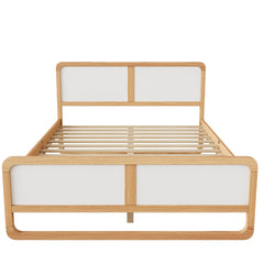 Bellemave® Modern Style Solid Wood Platform Bed