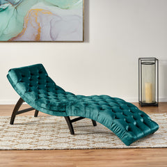 Bellemave® Tufted Velvet Chaise Lounge