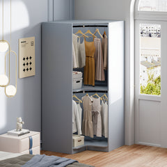 Bellemave® Polygon Corner Wardrobe