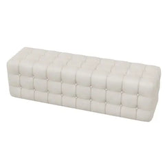 Bellemave® All Covered Velvet Upholstered Ottoman Bellemave®