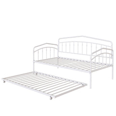 Bellemave® Twin Size Daybed with Twin Size Trundle Bed