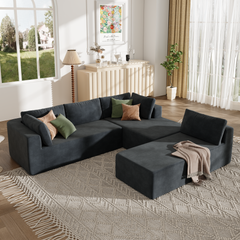 Bellemave® 106.5" Modern Large Modular Sectional Sofa