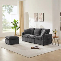 Bellemave® 84" Modern Chenille Modular Sofa with 2 Pillows Included Bellemave