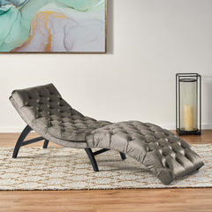 Bellemave® Tufted Velvet Chaise Lounge