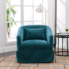 Bellemave® 360° Linen Blend Swivel Accent Armchair