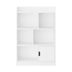 Bellemave® Kids Bookcase with 6 Compartments, Freestanding Shelves and Cube Organizer