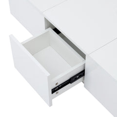 Bellemave® Coffee Table with 2 large Hidden Storage Compartment and 2 Drawers