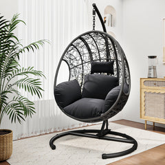 Bellemave PE wicker Swing Egg Chair Bellemave