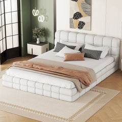 Bellemave® Queen Size Upholstered Platform Bed