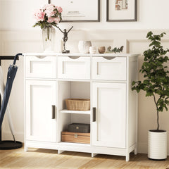 Bellemave® Modern Simplicity 3 Drawer Sideboard