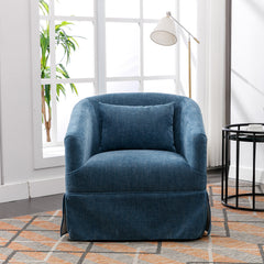 Bellemave® 360° Linen Blend Swivel Accent Armchair