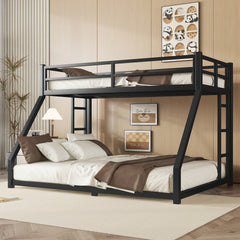 Bellemave® Twin XL over Queen Metal Bunk Bed