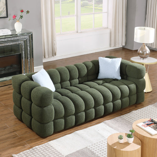 Bellemave 84.3" Marshmallow Sofa,Human Body Structure for USA People