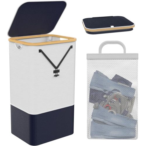 Bellemave® 100L Large Dirty Laundry Hampers with Collapsible and Removable Bag Bellemave®