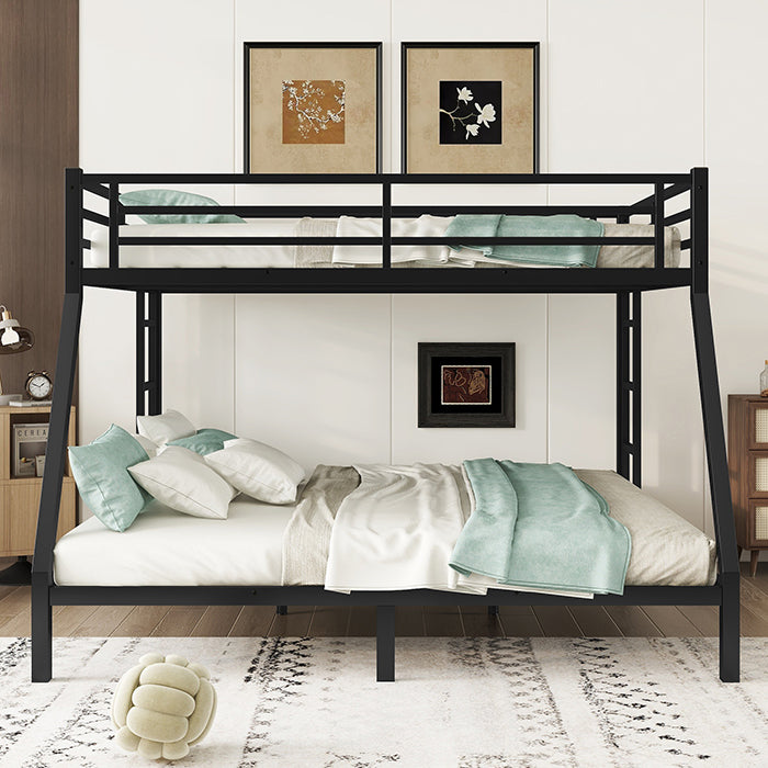 Bellemave® Queen over King Metal Bunk Bed