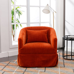 Bellemave® 360° Linen Blend Swivel Accent Armchair