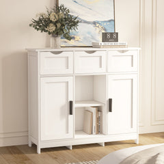 Bellemave® Modern Simplicity 3 Drawer Sideboard