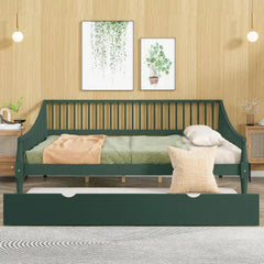 Bellemave® Full Size Daybed with Trundle and Support Legs Bellemave®