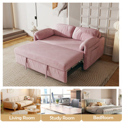 Bellemave® 54" Velvet Multi-Purpose Sofa Bed